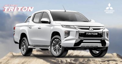 White Putih Mitsubishi New Triton